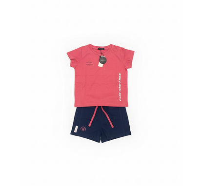 Pijama Niño TRESS | Camiseta + Short "Fast and Free"