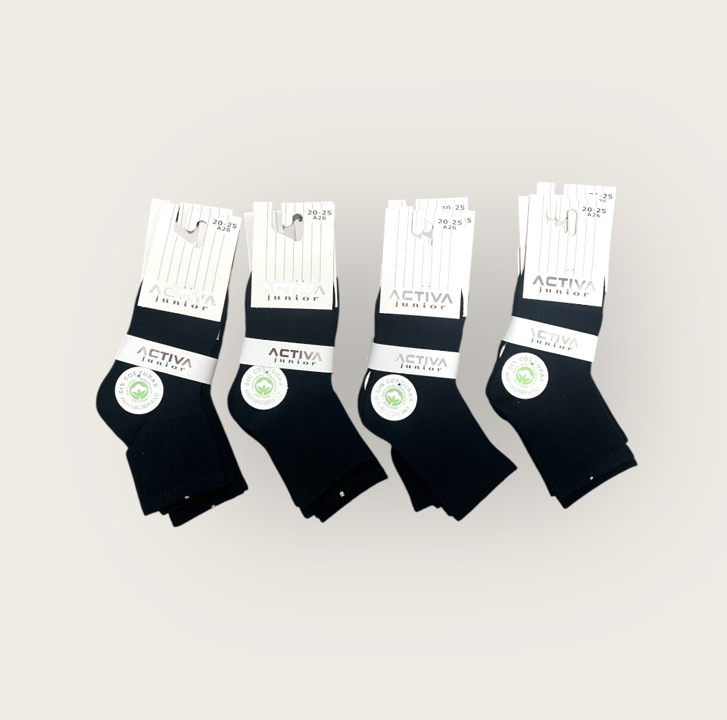 Calcetines cortos infantil (pack 12 pares)