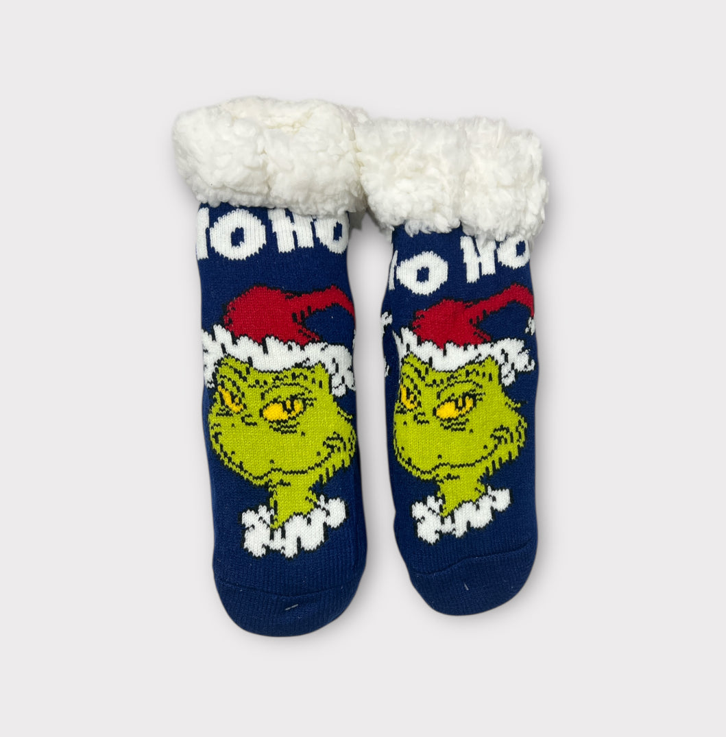 Calcetín navideño El Grinch