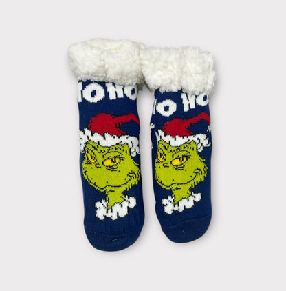 Calcetín navideño El Grinch