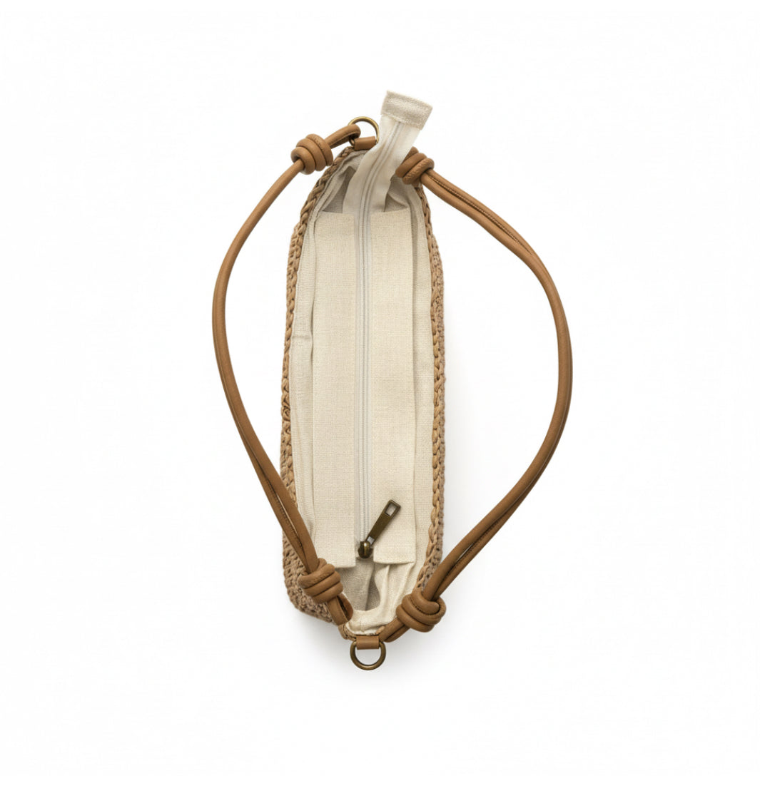 Bolso Rafia Natural
