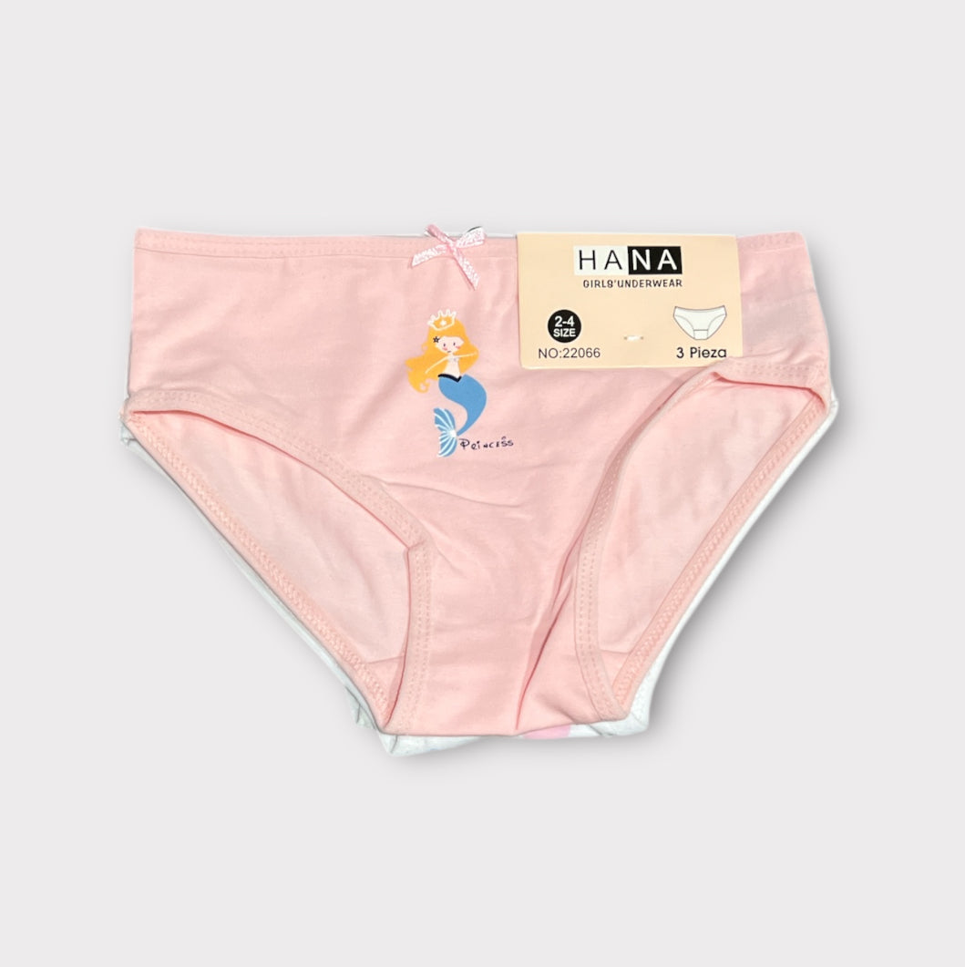 Braguita (pack de 3 unidades) talla 2A/12A