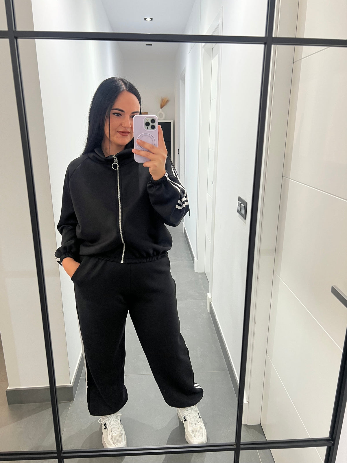 Conjunto chándal raya Mujer