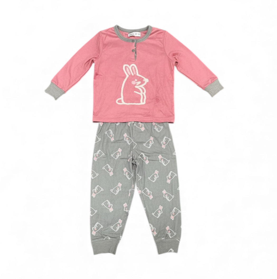Pijama de niña – Diseño de conejito