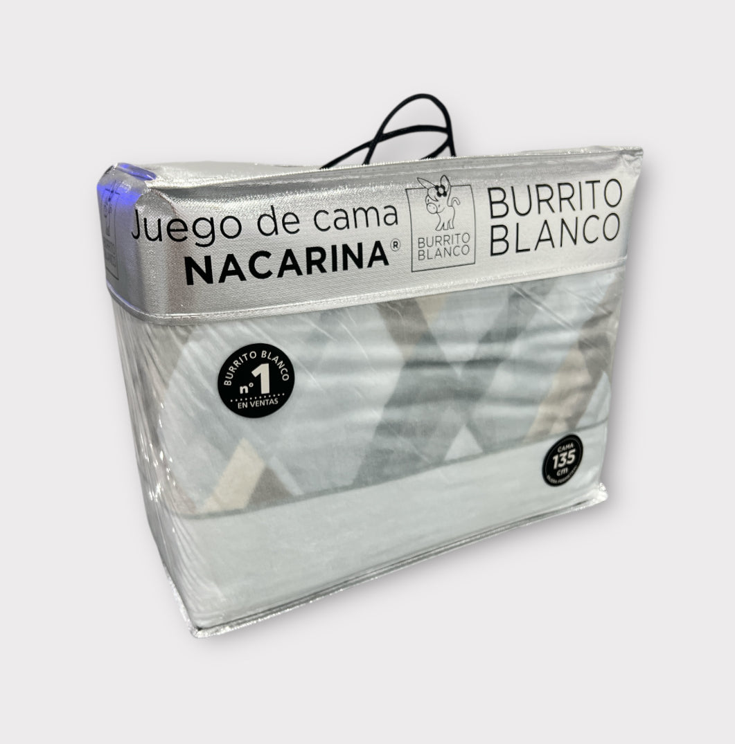 Sábanas de Coralina Burrito Blanco 135 cm