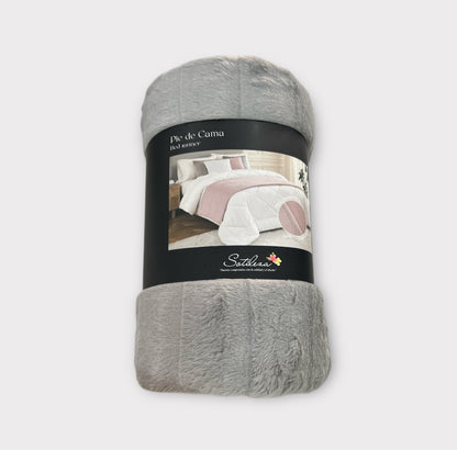 Manta de pie de cama 60x225 cm