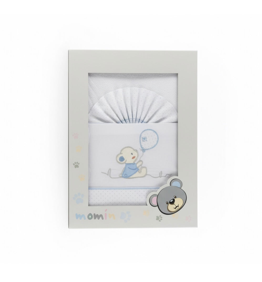 Juego de Sábanas de Cuna Verano 100% Algodón Momín – Regalo Bebé