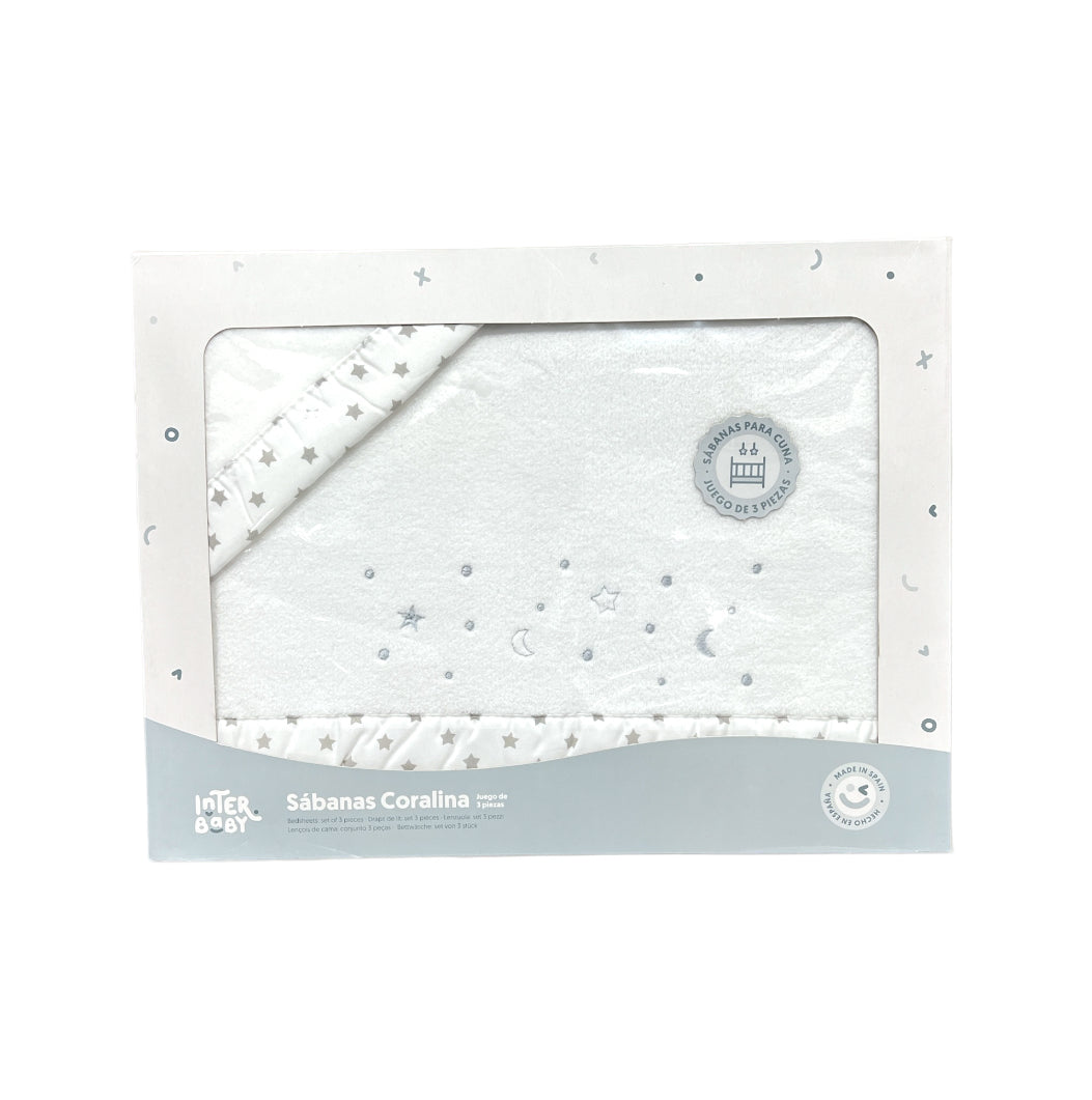 Juego de sabana Coralina para Cuna