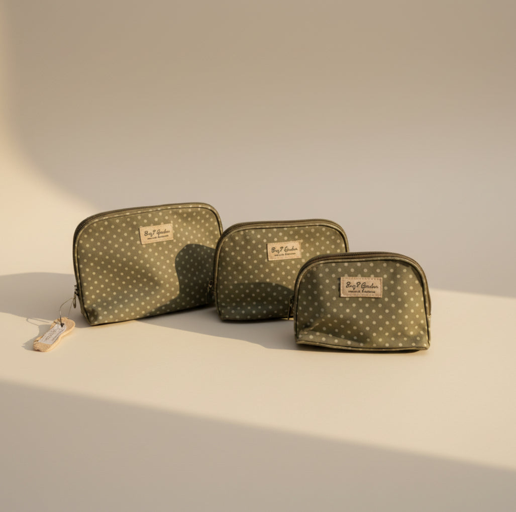 Set de 3 neceseres Bags Garden