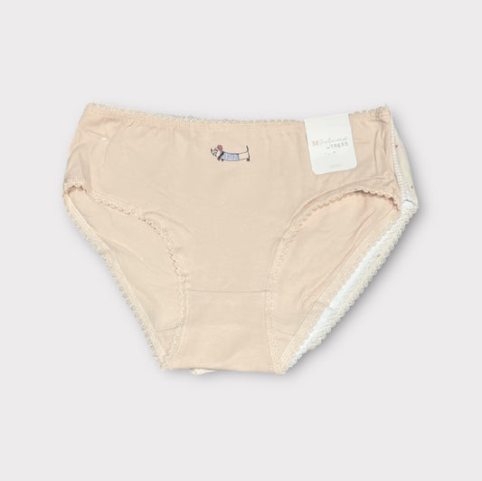 Braguitas algodón niña (pack de 3 unidades) talla 8A a 14A