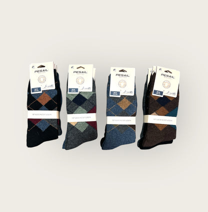 Calcetines térmicos de lana persail (pack de 12 pares)