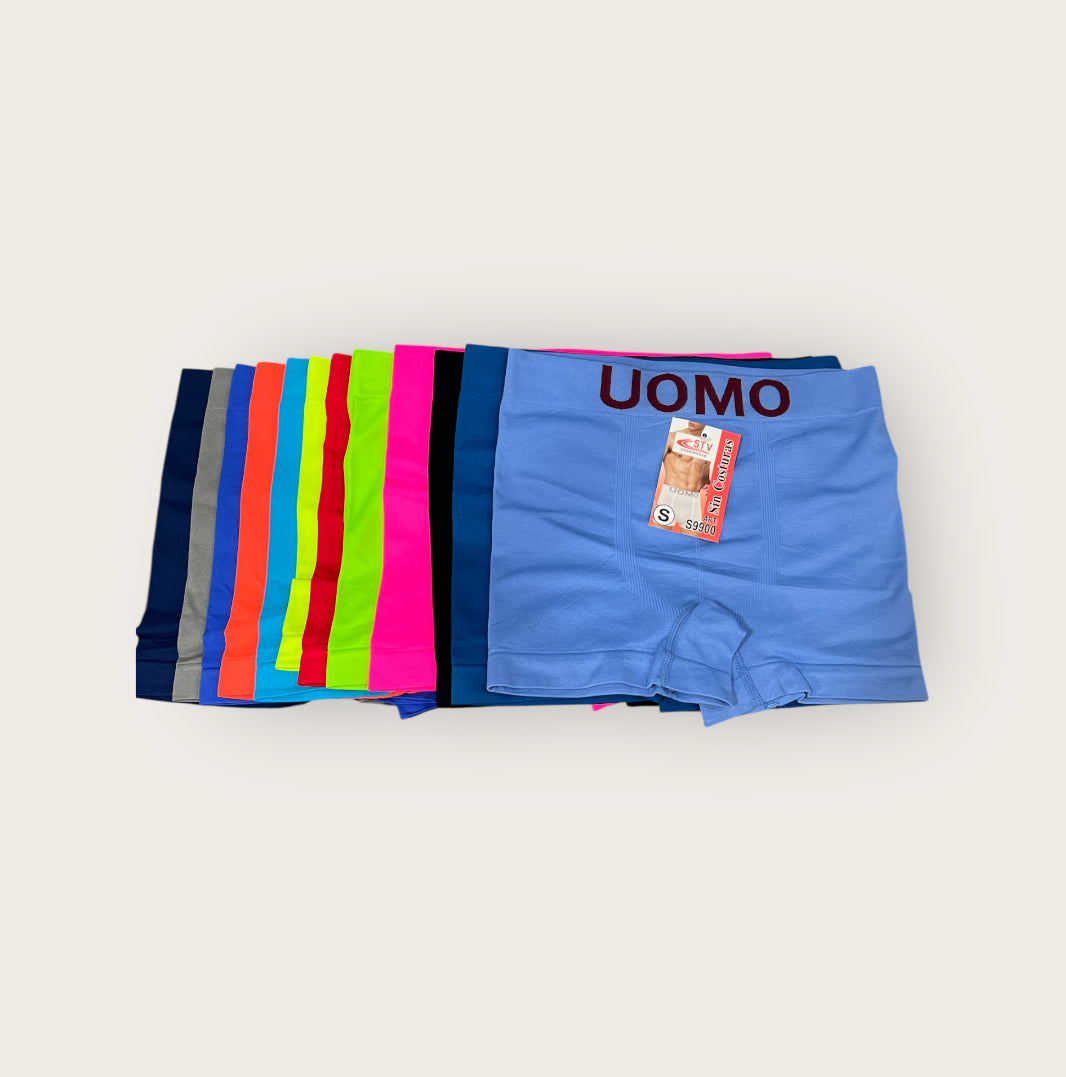 Bóxer sin costuras (pack de 6 unidades)