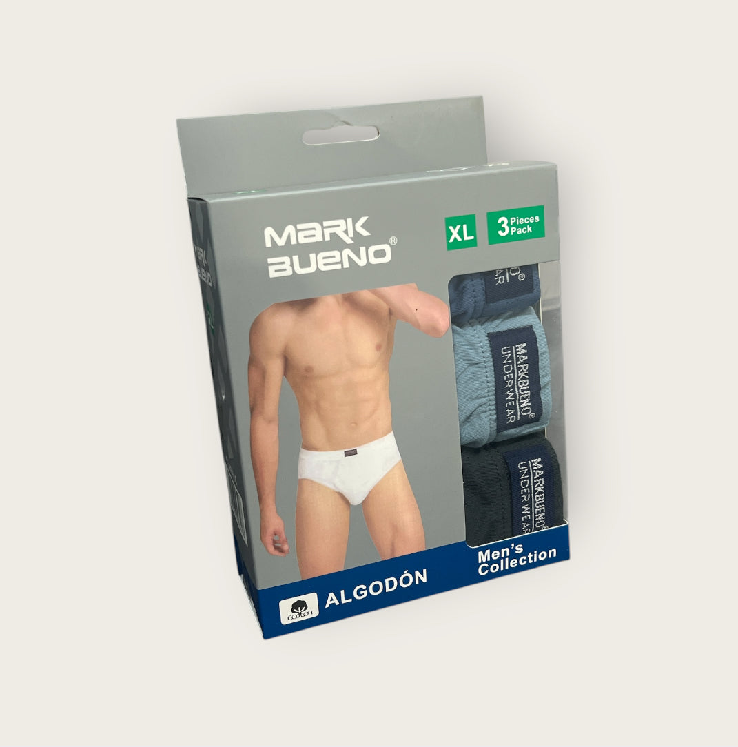 Slips algodón (cajita de 3 unidades)