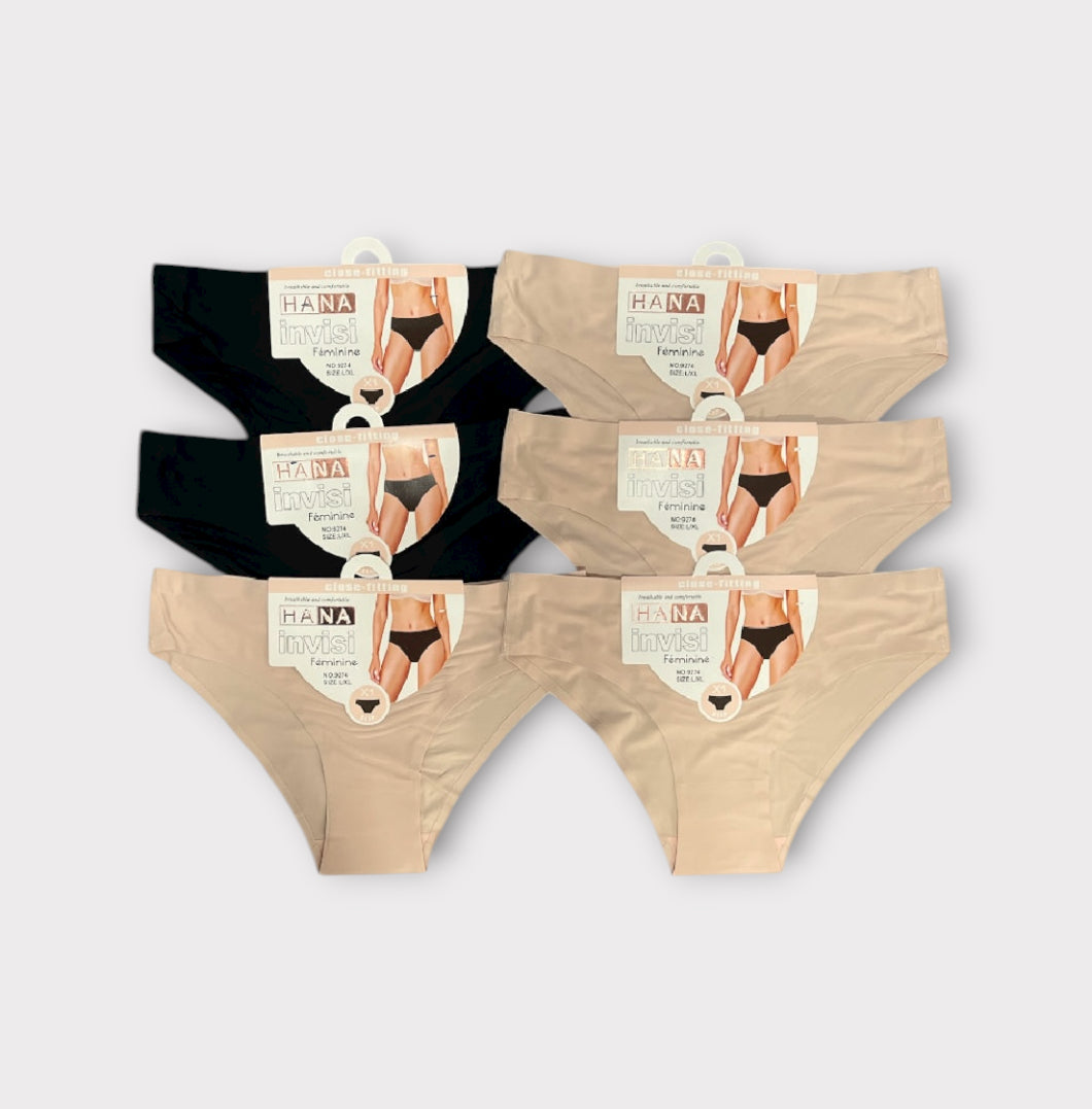 Braguita invisible brasileña( pack de 6 unidades)9274