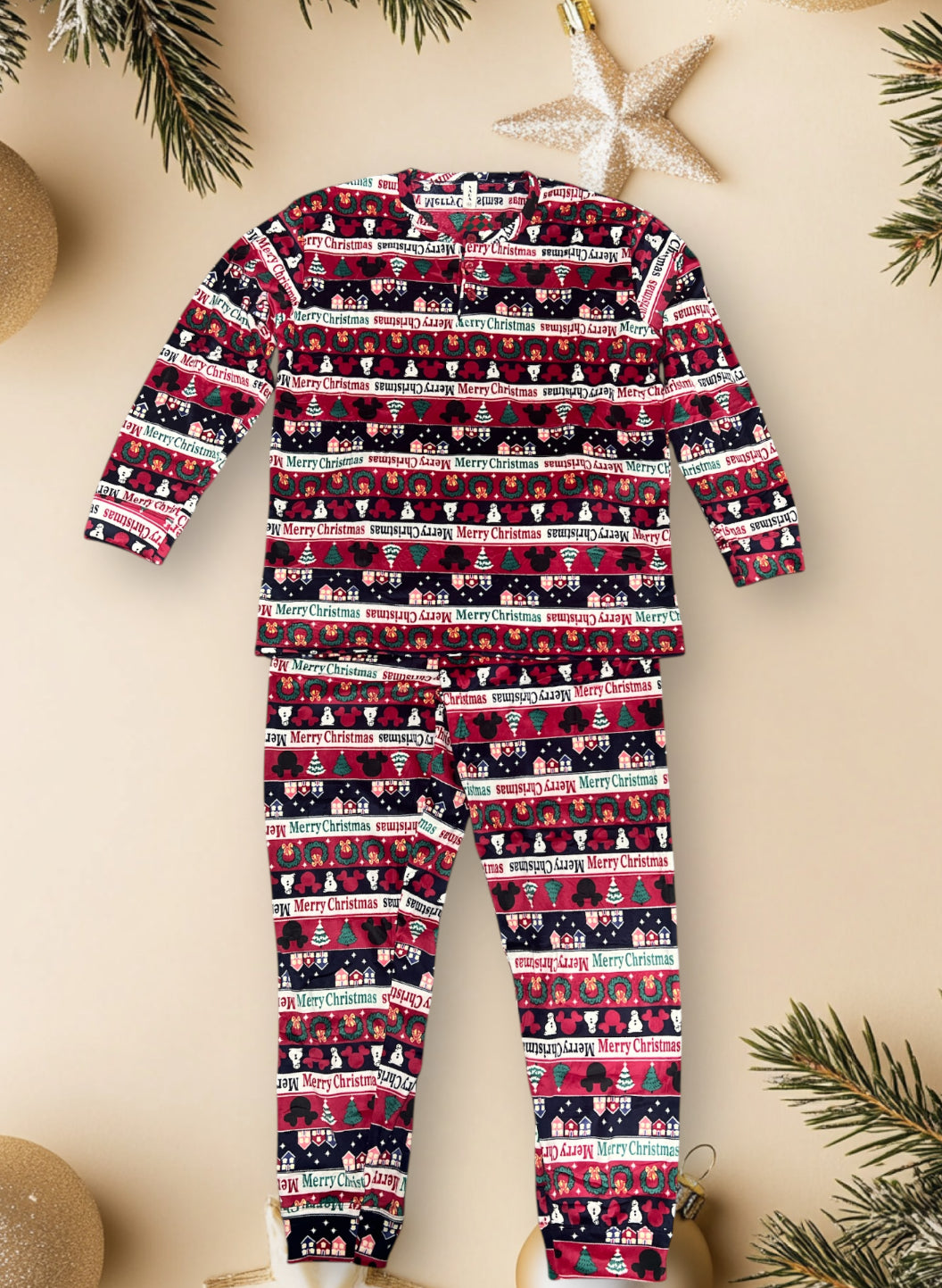 Pijama navidad unisex B9991