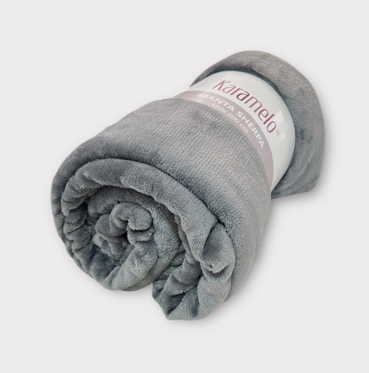 Manta sherpa Karamelo 220x240cm