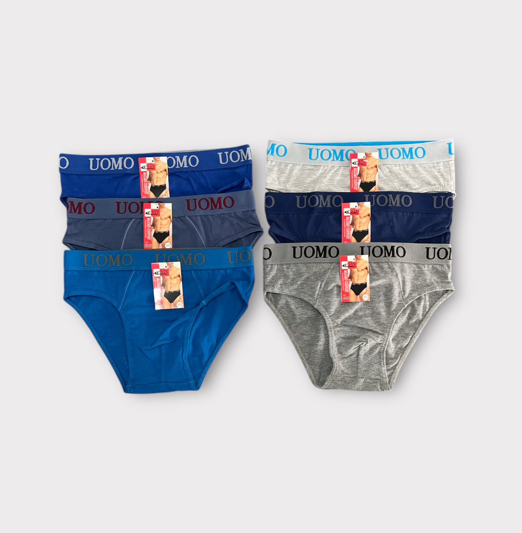 Slips algodón ( pack de 6 unidades)