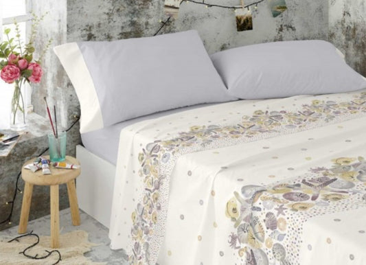 sábanas de Verano Burrito Blanco (105cm)