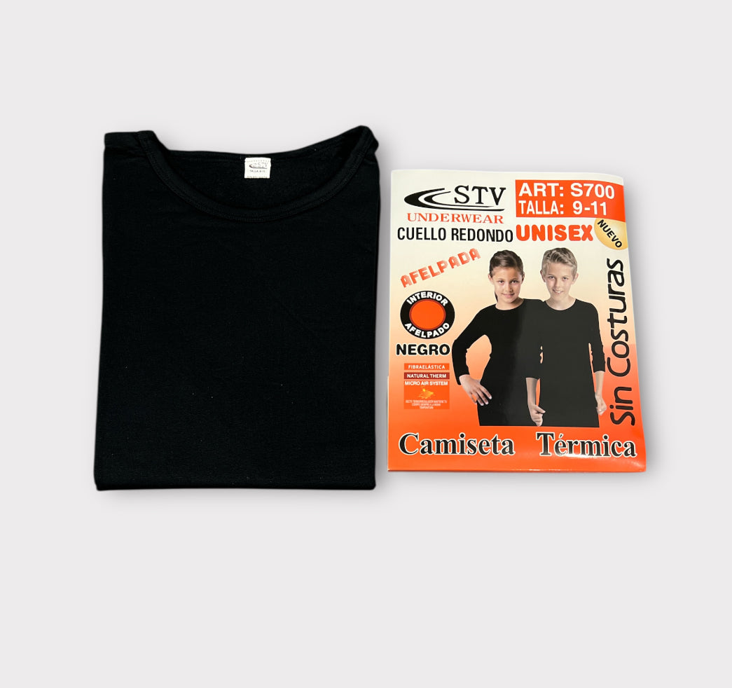 Camiseta térmica unisex infantil STV (pack de 2 unidades)