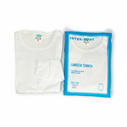 Camiseta interior algodón manga larga niño Inter-punt( pack de 6 unidades )