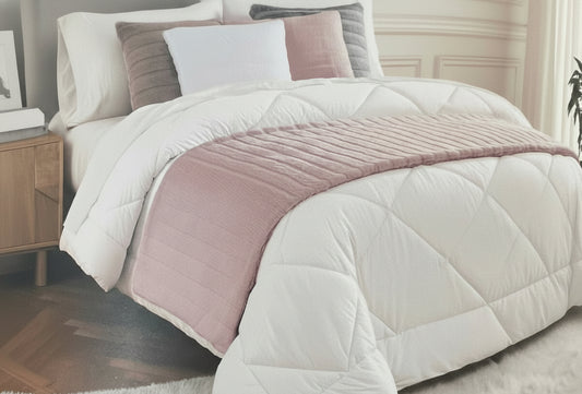 Manta Pie de Cama Sherpa | 60x225 cm