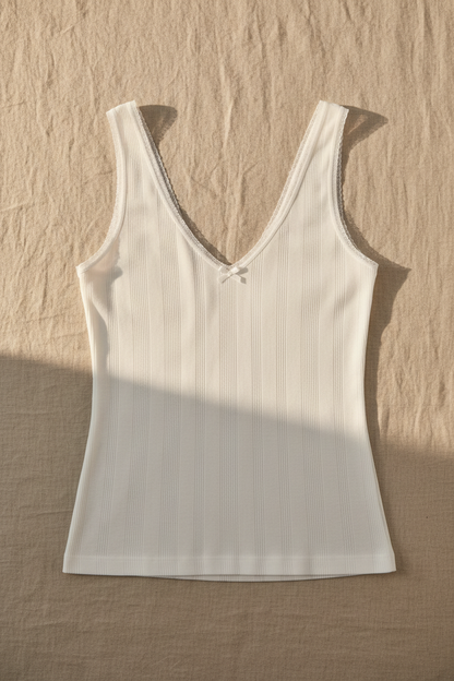 Camisetas interior de tirantes mujer algodón