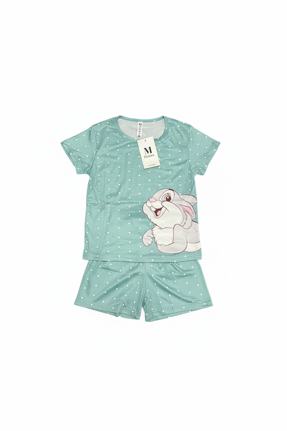 Pijama Corto Conejito – Conjunto Camiseta y Short