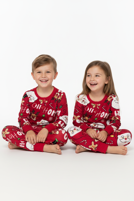 Pijama Navideño Infantil Ho Ho
