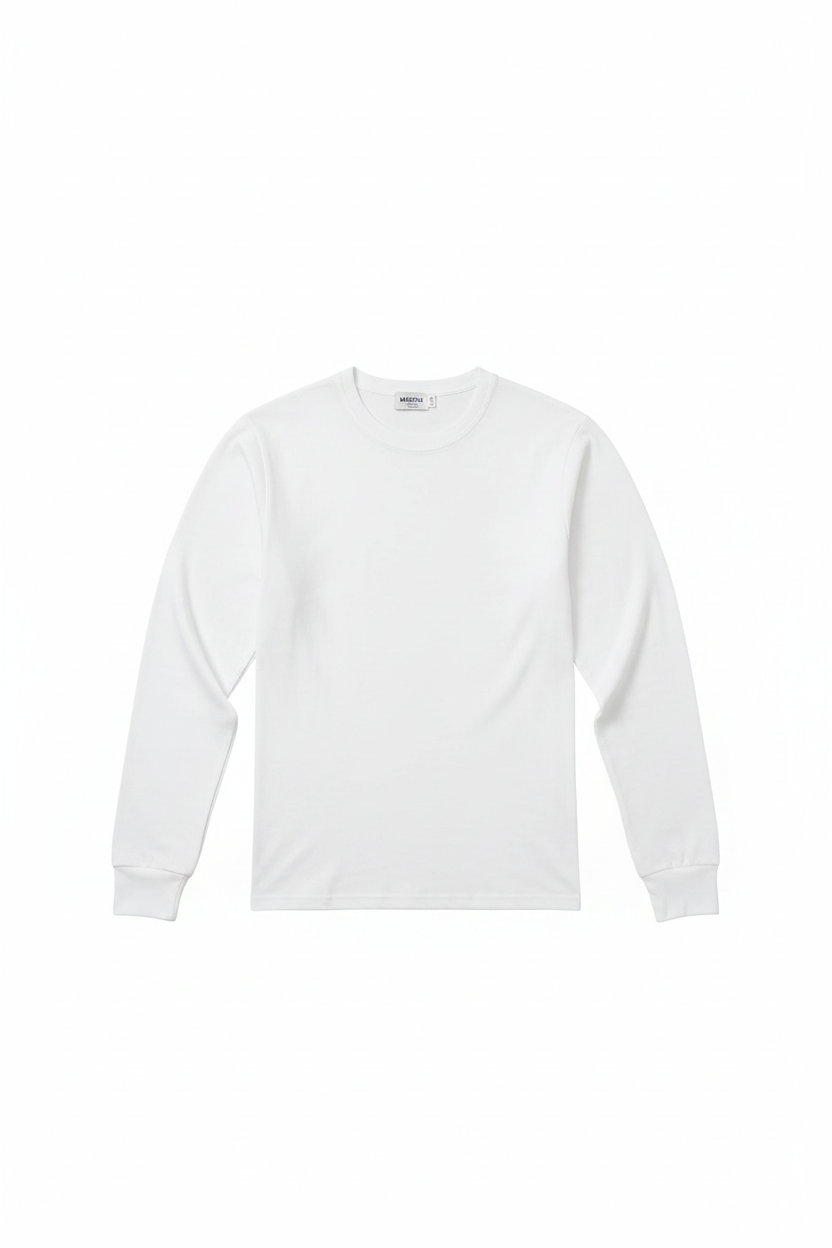 Camiseta manga larga interior de algodón marcha hombre