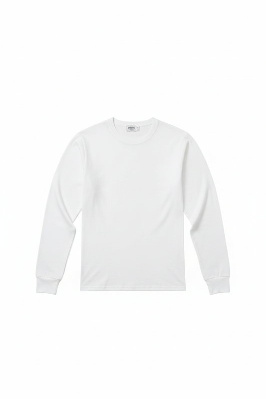 Camiseta manga larga interior de algodón marcha hombre