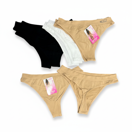 Tanga sin costuras (pack de 6 unidades ) S8006