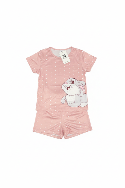Pijama Corto Conejito – Conjunto Camiseta y Short
