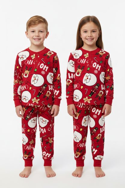 Pijama Navideño Infantil Ho Ho