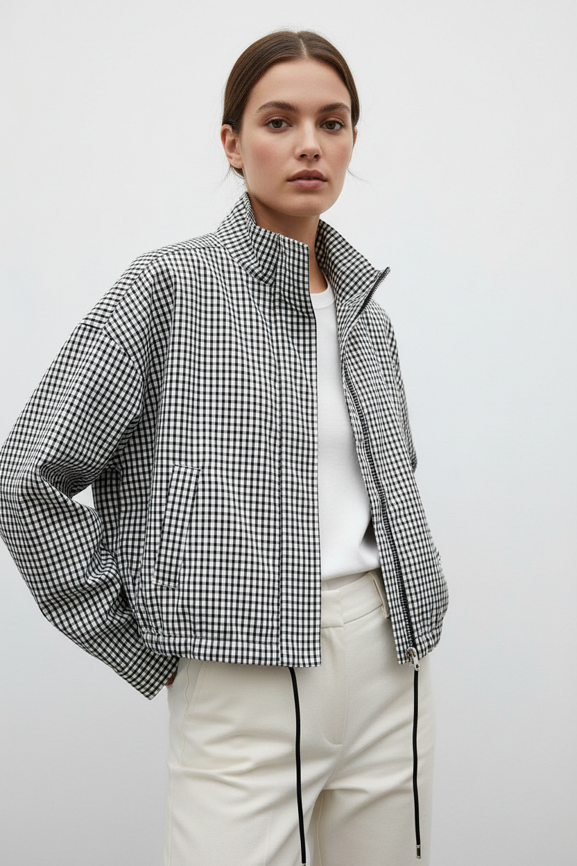 Chaqueta Cuadros Vichy