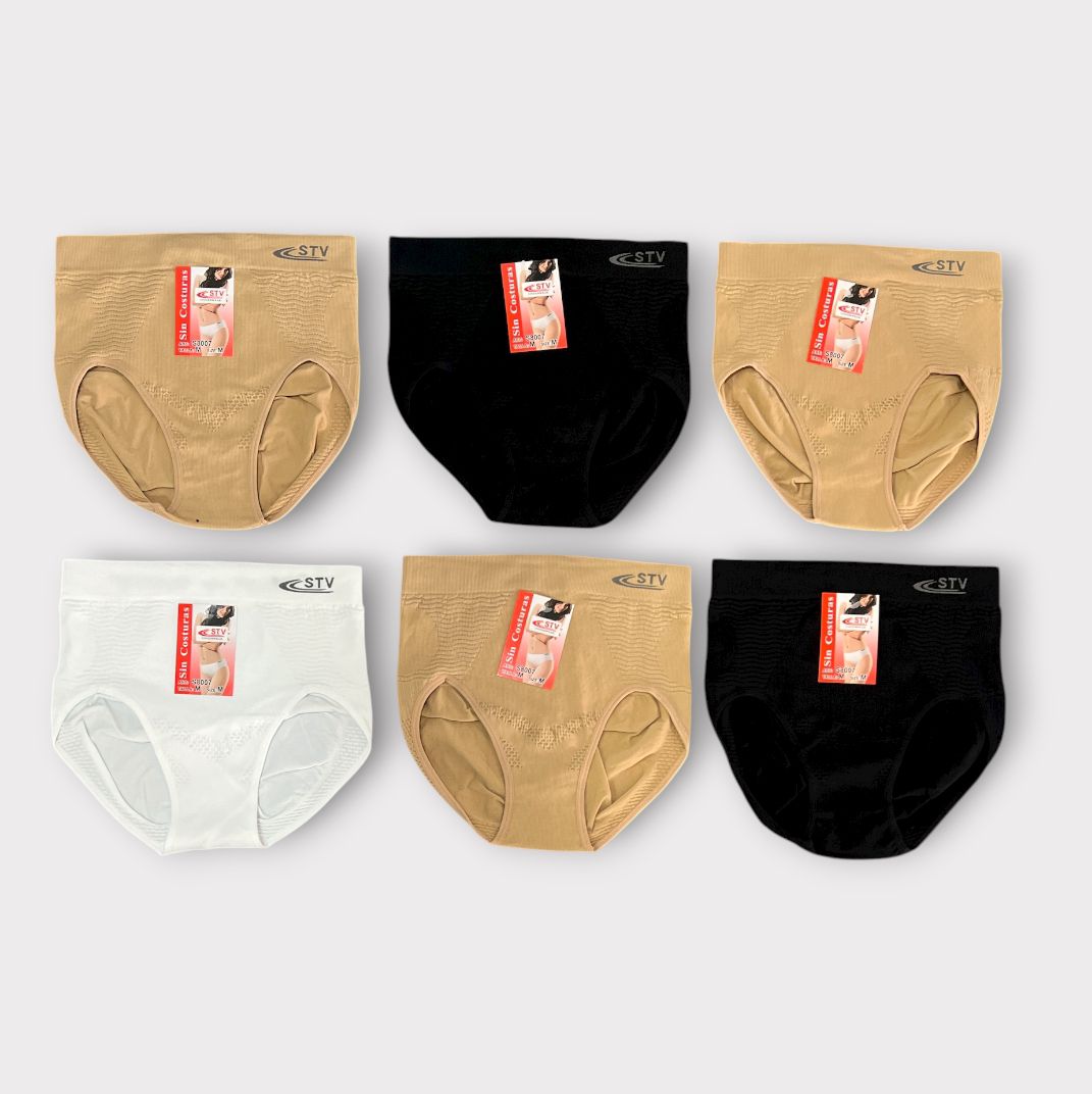 Braguita faja sin costuras STV (pack de 6 unidades) S8007/S8057