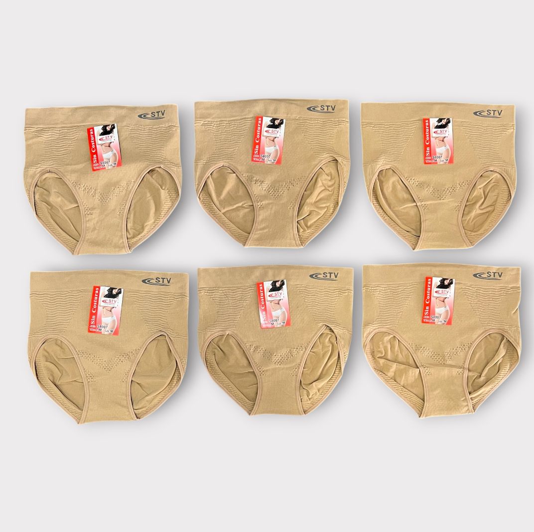 Braguita faja sin costuras STV (pack de 6 unidades) S8007/S8057